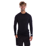 Men's Cooling Shirt Round Neck (Black)