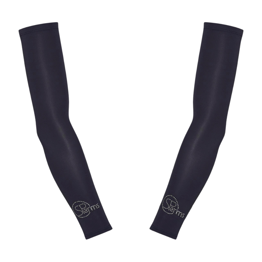 Crystal Arm Sleeves (Black)