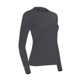 Women's Cooling Shirt Round Neck (Slate Grey)