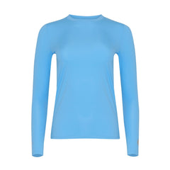 blue women's body shirt